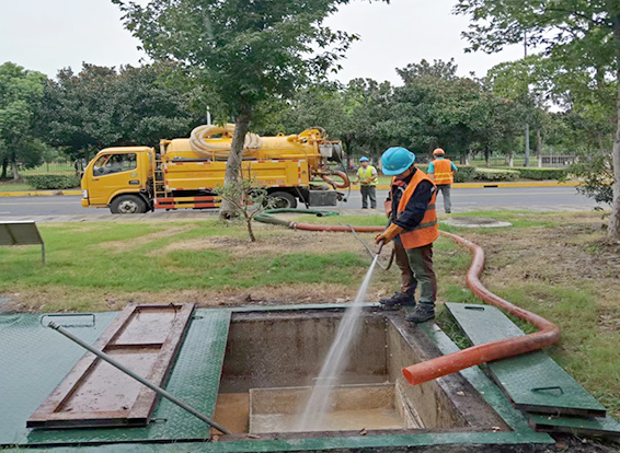 冷水滩化油池清理