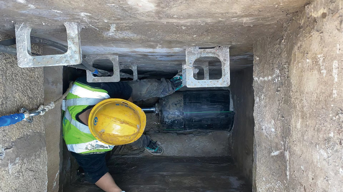 冷水滩HDPE短管内衬法